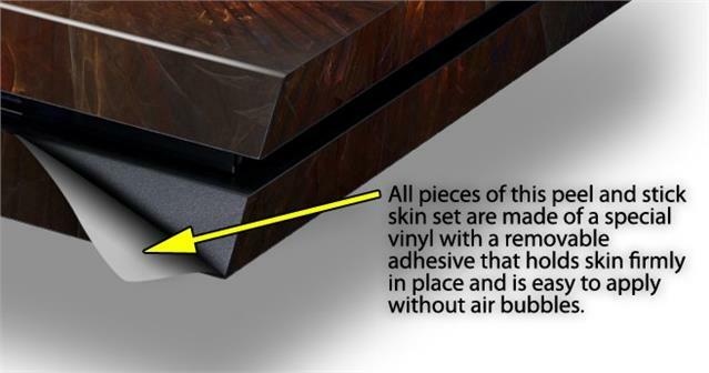 Skin for original PS4 Gaming Console Kappa Space