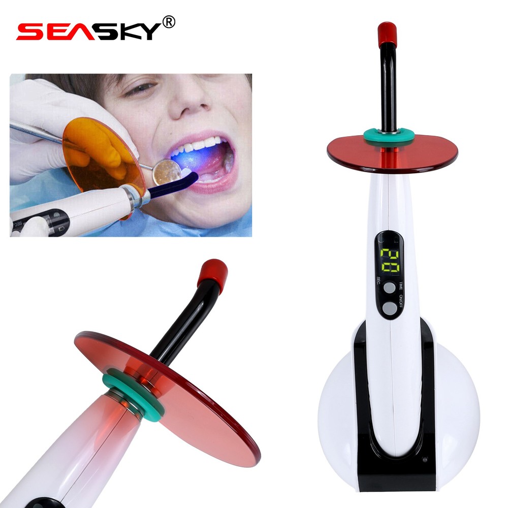Dental Wireless Cordless iLed 5 Second LED Curing Light Cure Lamp 1500mw/c㎡