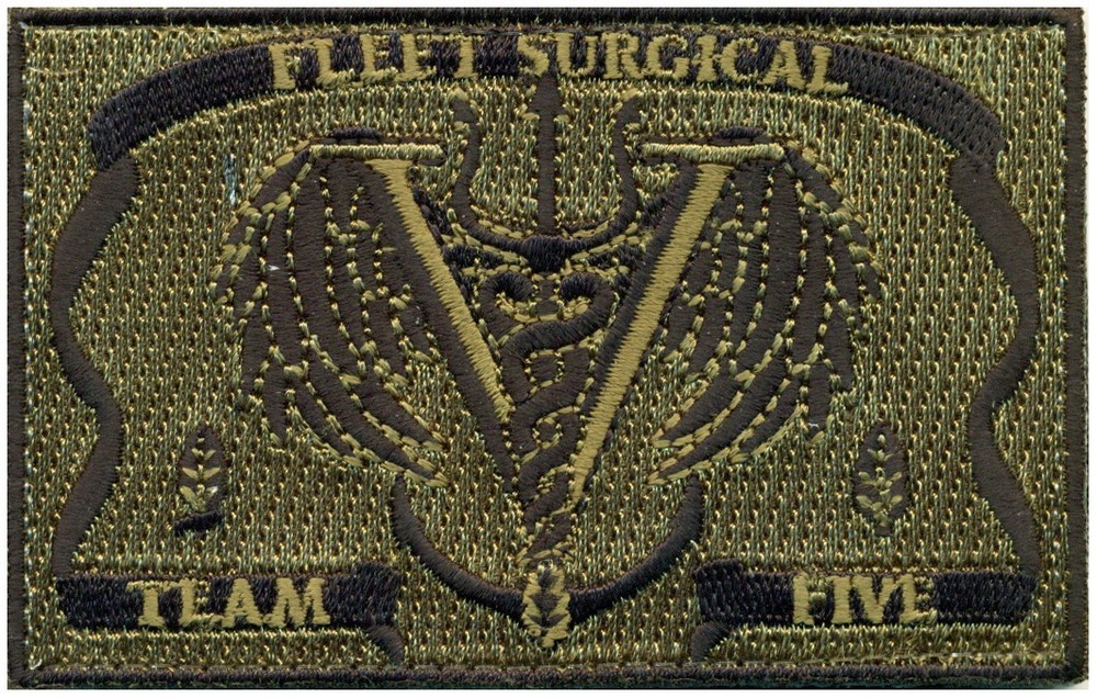 USN FLEET SURGICAL TEAM FIVE PATCH