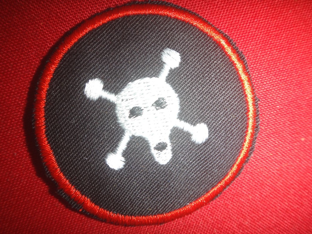 US Army Flash Special Forces SKULL & CROSSED BONES Beret Patch