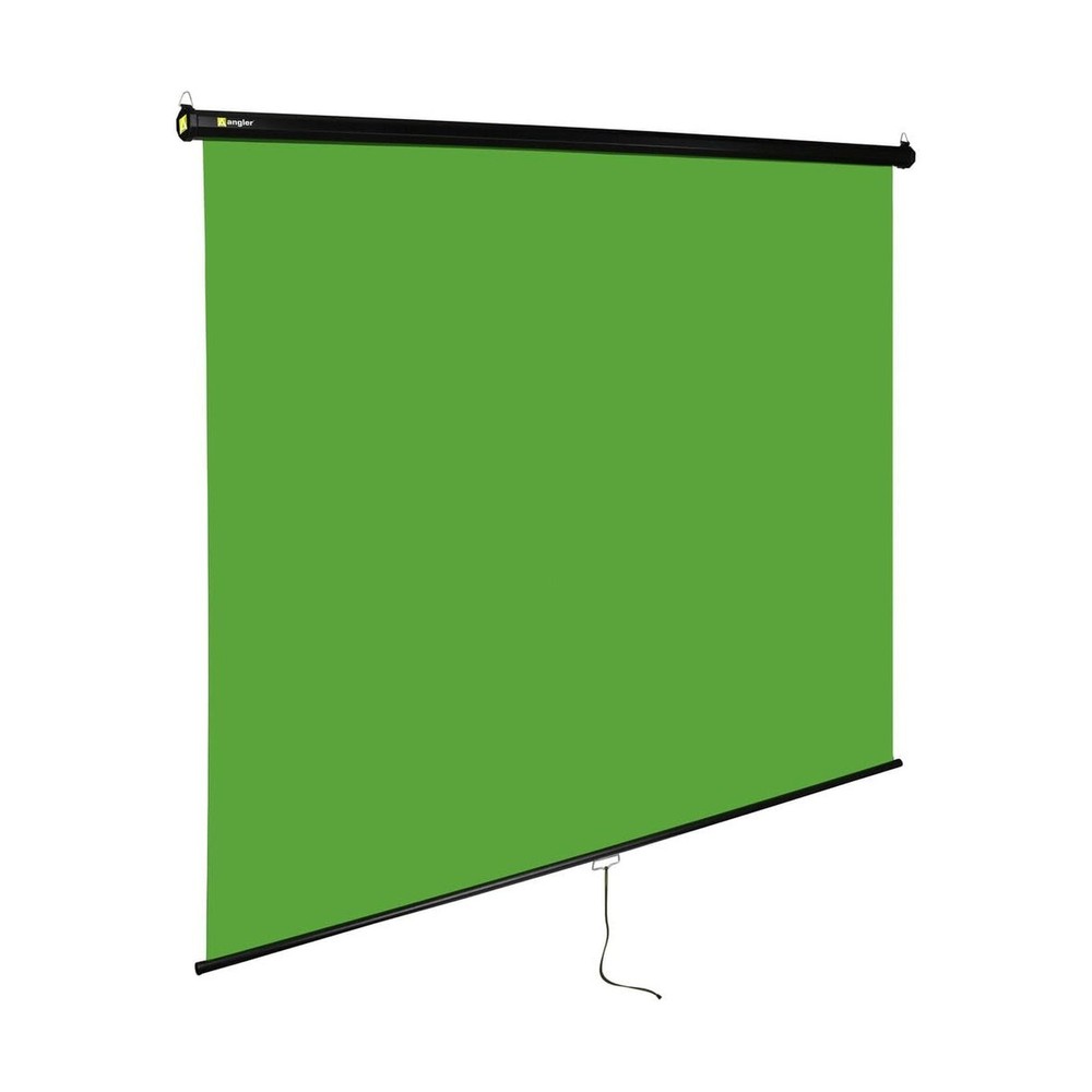 Angler Chroma Green Retractable Background (6.9 x 9.9')