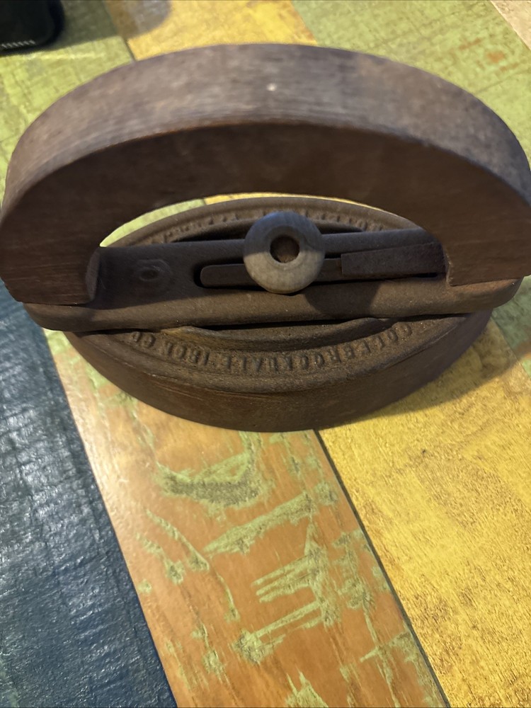 Antique Sad Iron with Detachable Handle