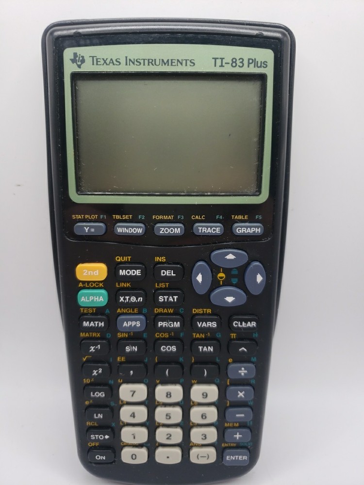Texas Instruments TI-83 Plus Graphing Calculator - Tested