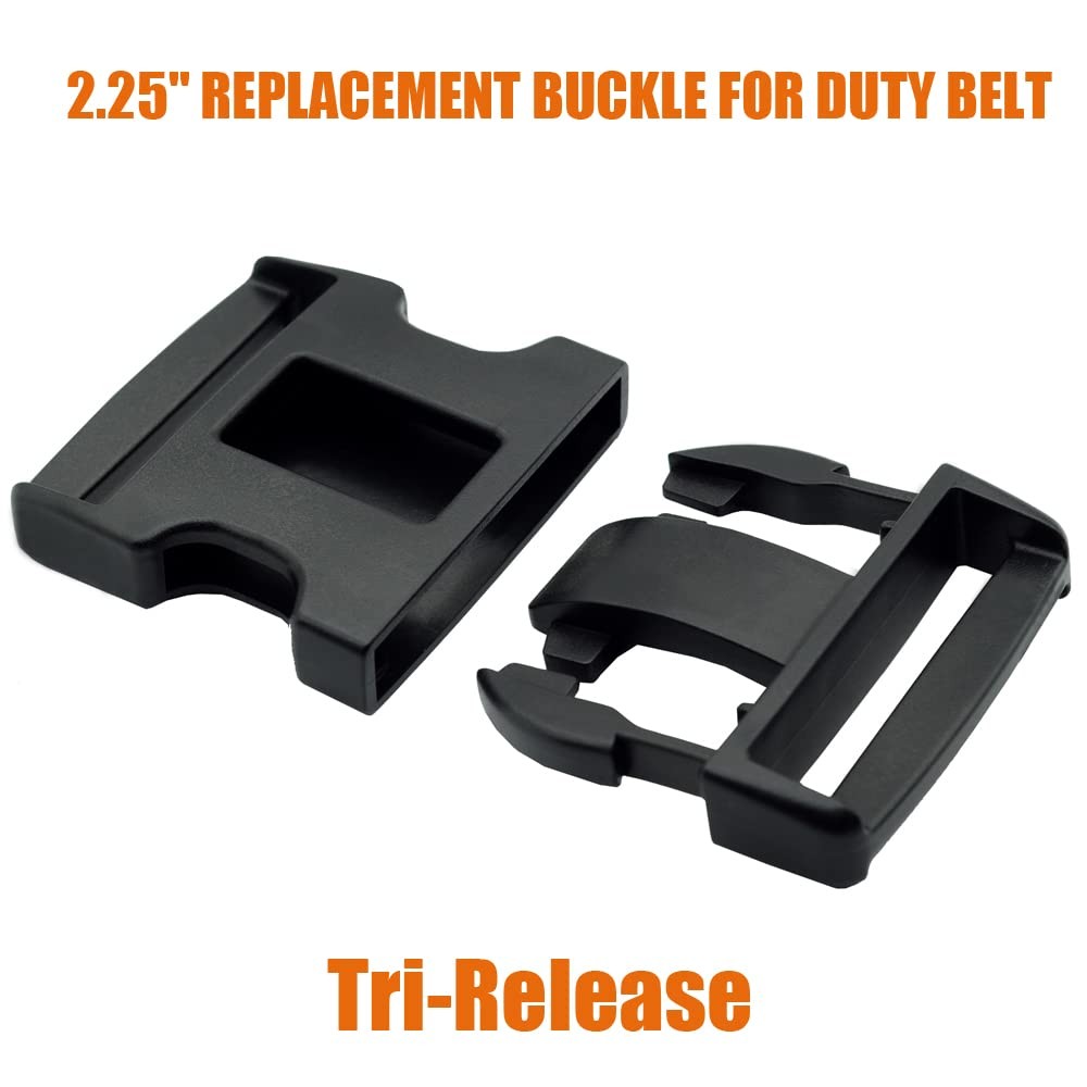 ROCOTACTICAL 2.25" Tri-Release Buckle Set, Plastic Duty 2.25", Type 2
