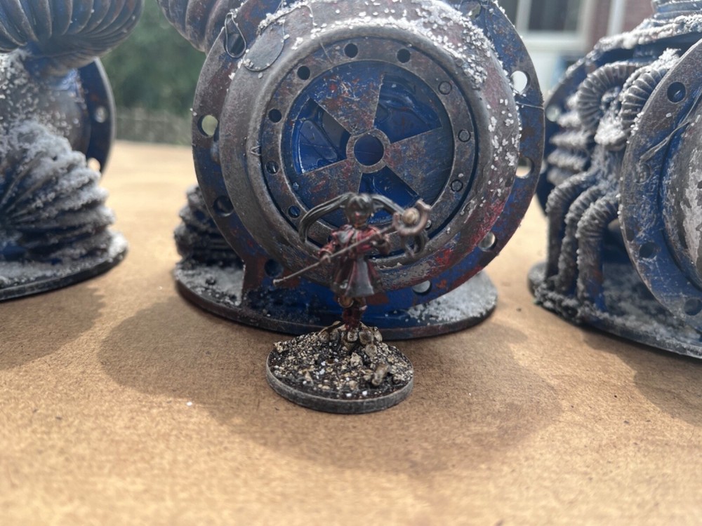 Sci-Fi Terrain pieces .27 – Tabletop Gaming scratch built.
