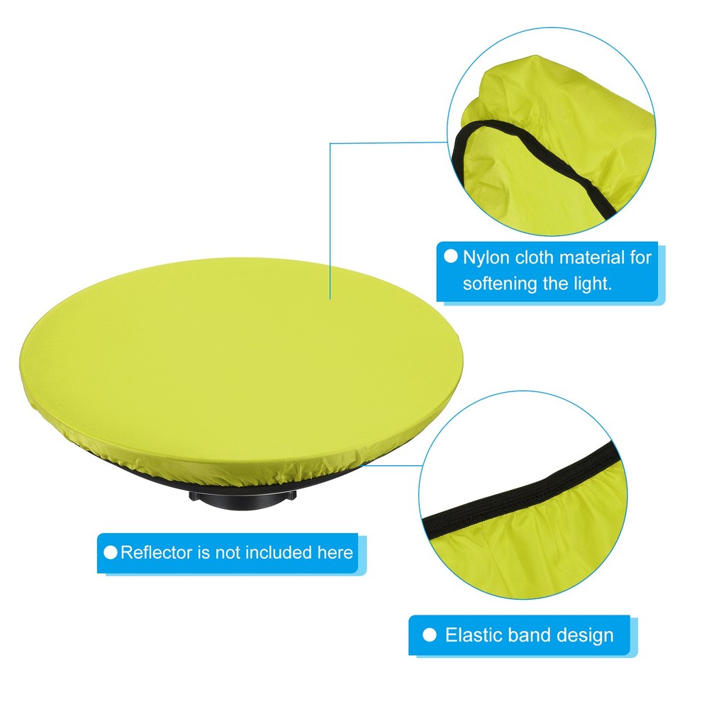 17" Soft Diffuser Lamp Cover Cloth Diffuser Lamp Sock for Flashing Yellow