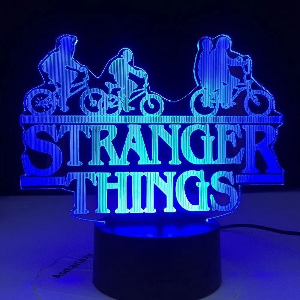 Stranger Things 3D LED Color Changing Night Light