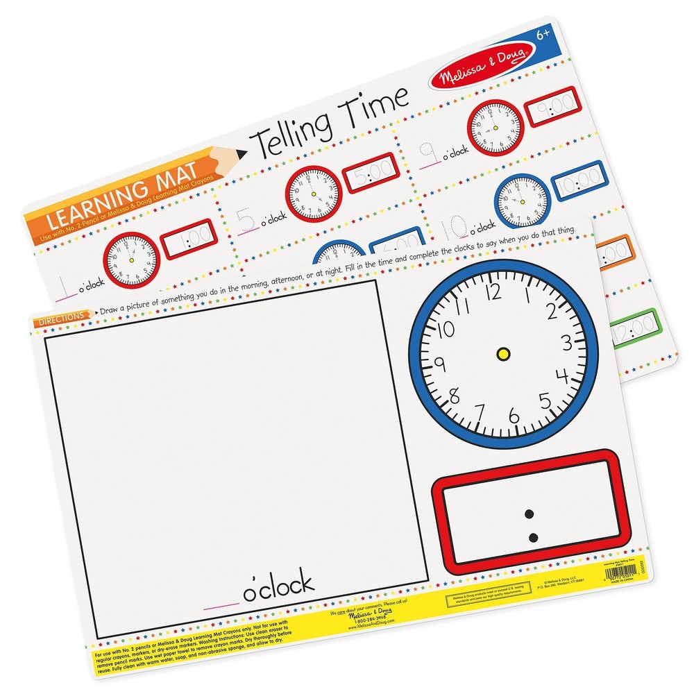 MD5011 TELLING TIME MAT