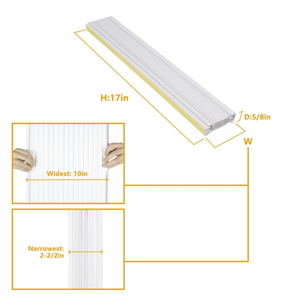 LBG Products Window AC Insulating Side Panel Kit Fits for Window Air Conditio...