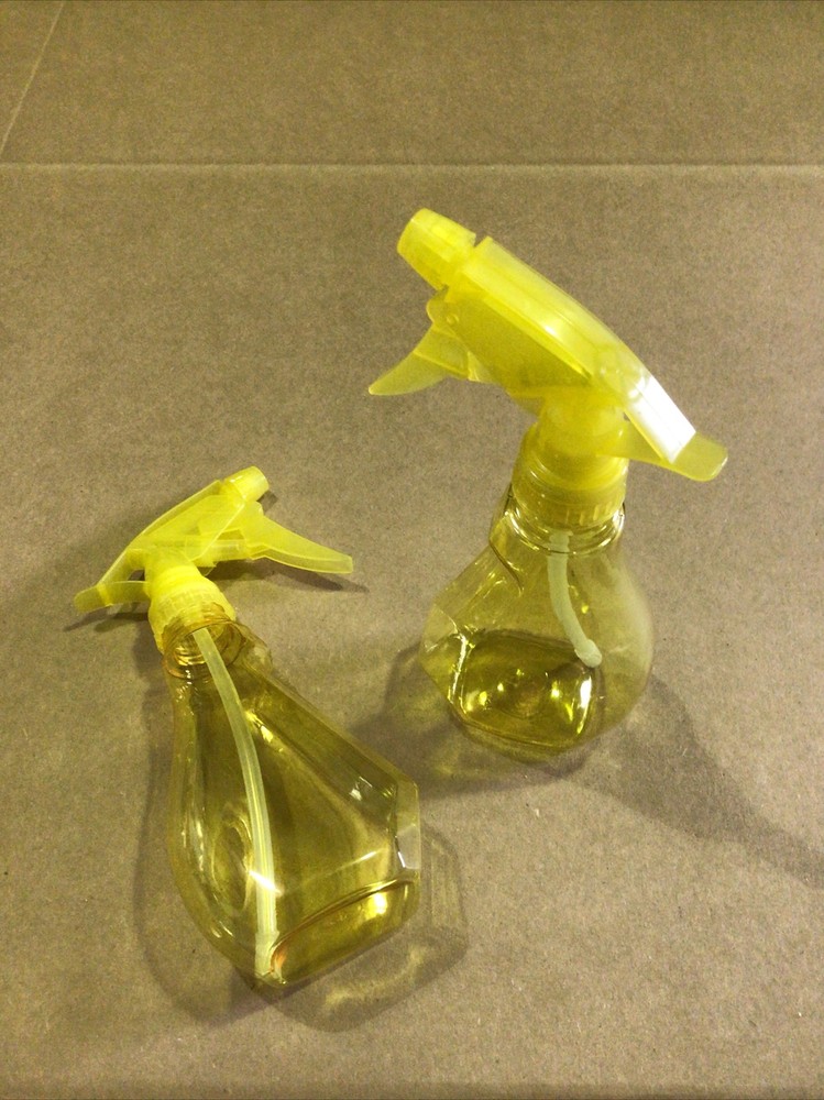 90 Empty Spray Bottles 10 oz-Yellow Color