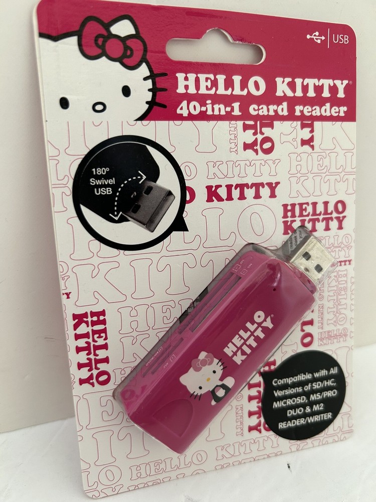 Hello Kitty USB 40 in 1 Card Reader