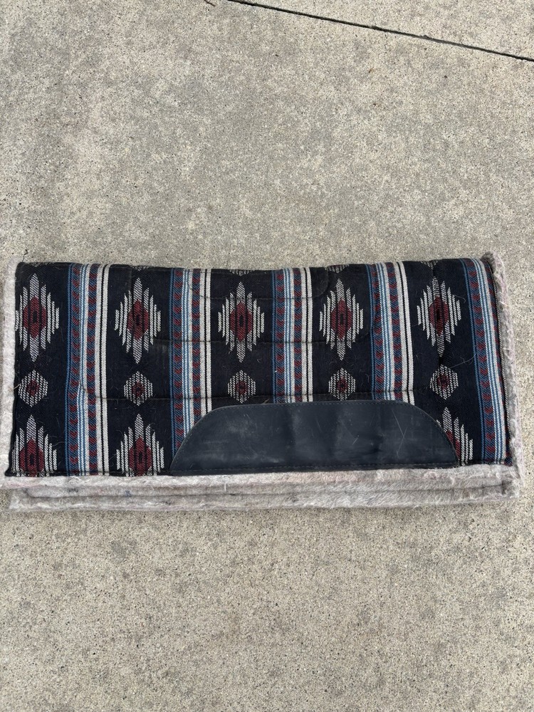 Western Saddle Pad Wool