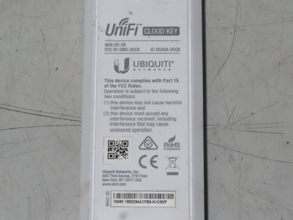 Ubiquiti Networks UC-CK UniFi Controller Cloud Key