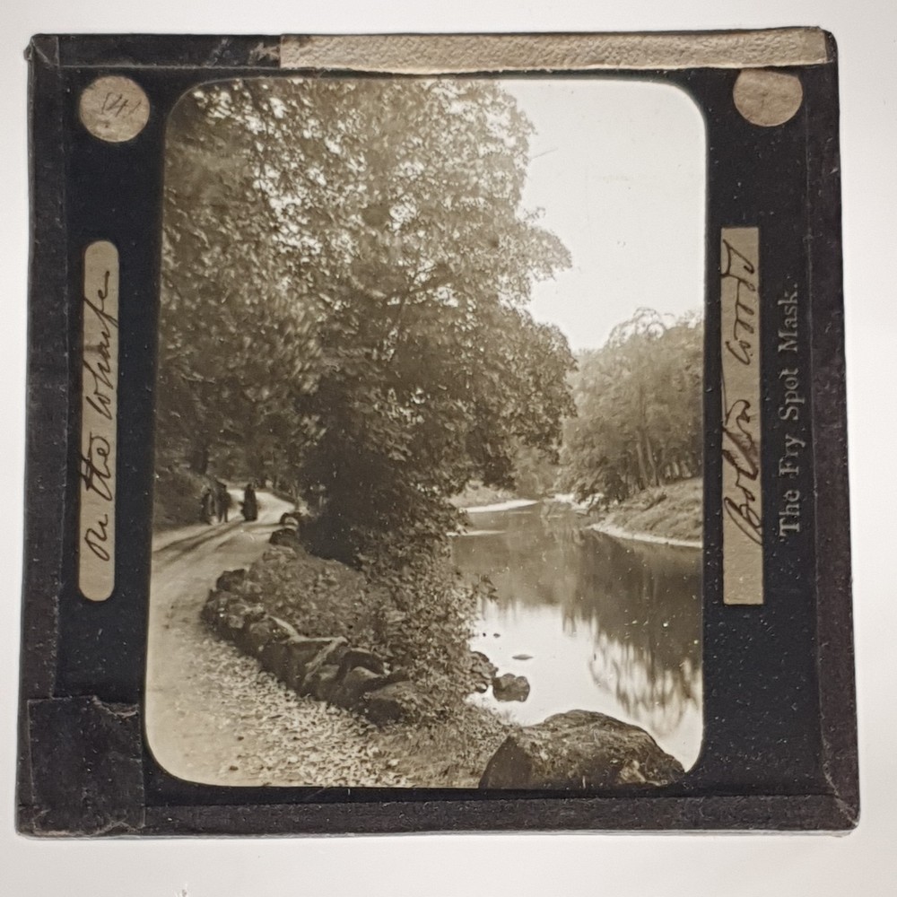 Vintage Magic Lantern  Glass Slide