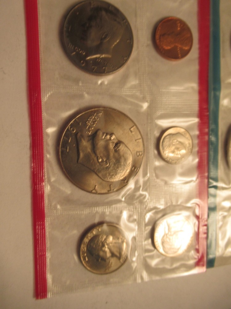 1977 US Mint Uncirculated Set, US Mint Packaging