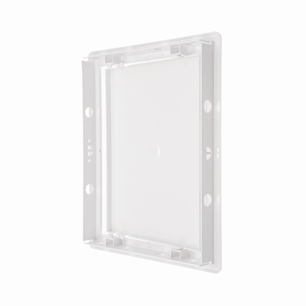 8" x 10" White Plastic Access Panel. Service Shaft Door Panel. Plumbing, Elec...