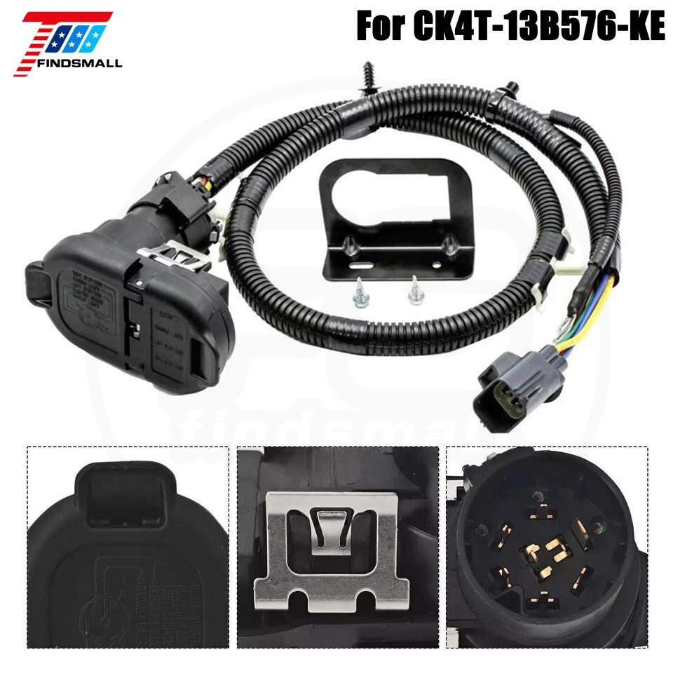 Trailer Hitch Wiring Connector Harness Kit For 2015-19 Ford Transit 150 250 350