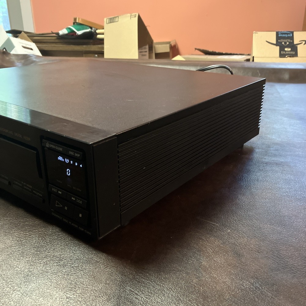 SONY CDP-C305 Carousel 5 Disc CD Player TESTED WORKING