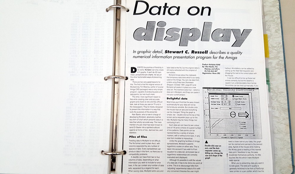 Multiplot XLNf v1.08 - PlotData2D - DataPlot v2.17d + Extras for Commodore Amiga