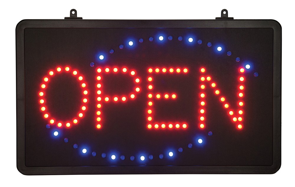 LED Sign, "Open", Single Pattern (5 Each)