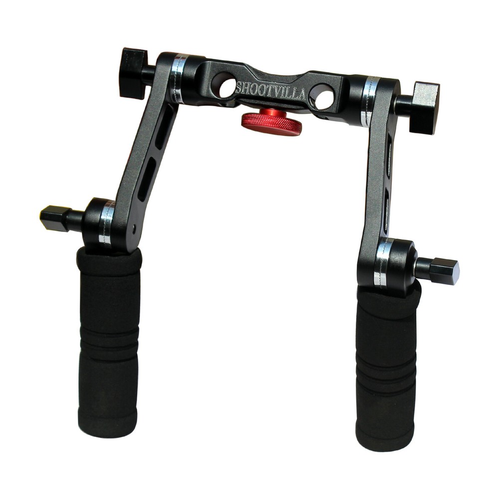 SHOOTVILLA Quick Mount 15mm Arri style Rosette lock handle grip Set