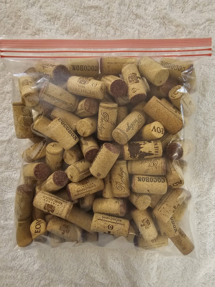 100 Plus Used WINE CORKS Recycled Fast Same Day Shipping Nice Wow