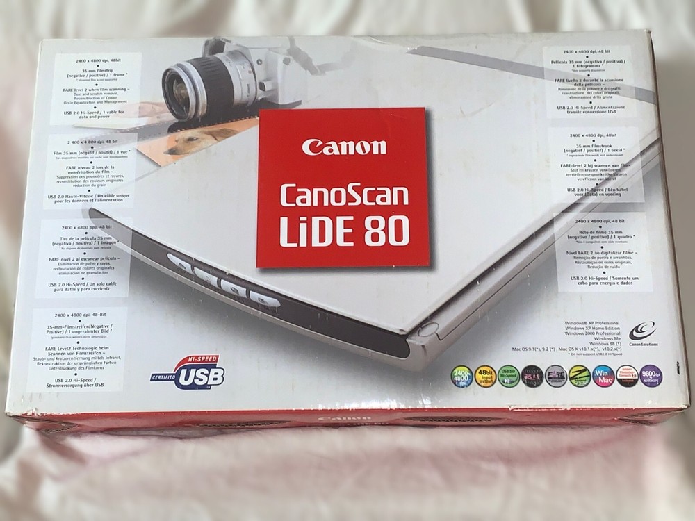 Canon CanoScaN LiDE 80 (Open Box)