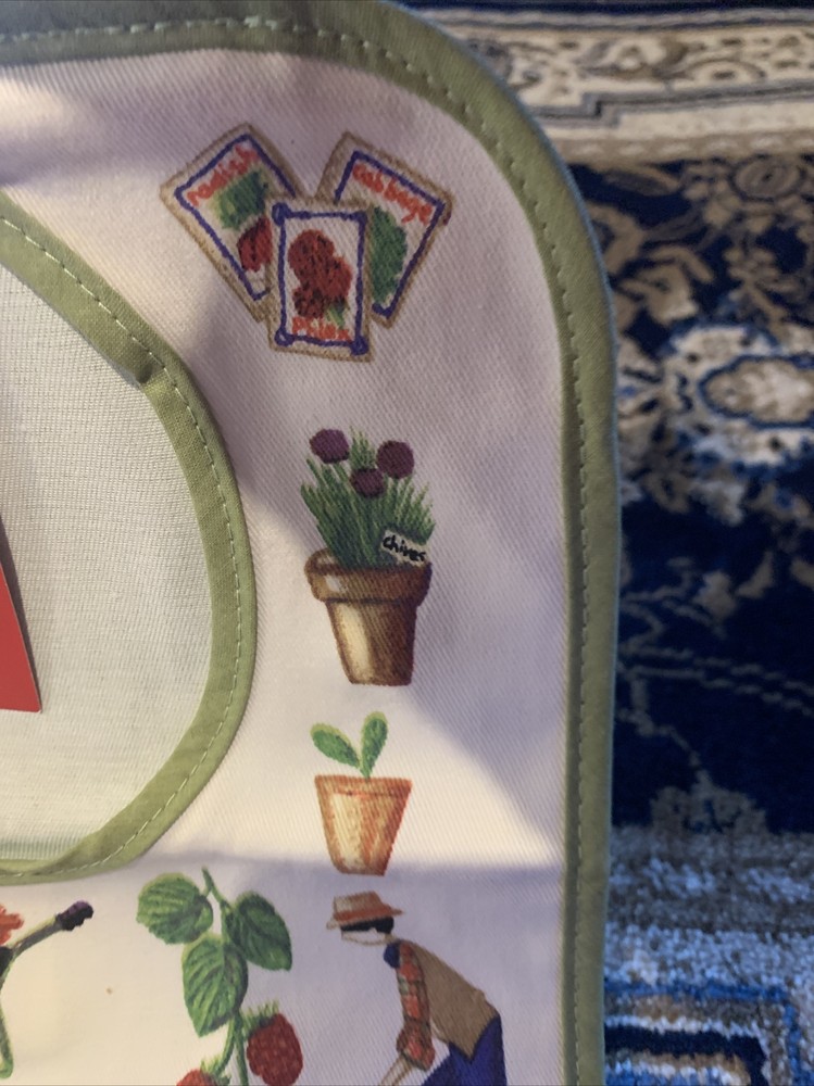 From Plot to Plate~Hanging Cloth Seed Sack~ Great Country Graphics~England