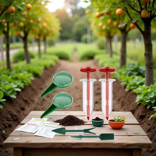 6Pcs Mini Sowing Seed Dispenser, Seed Planter Tool, Handheld Seed Planter,