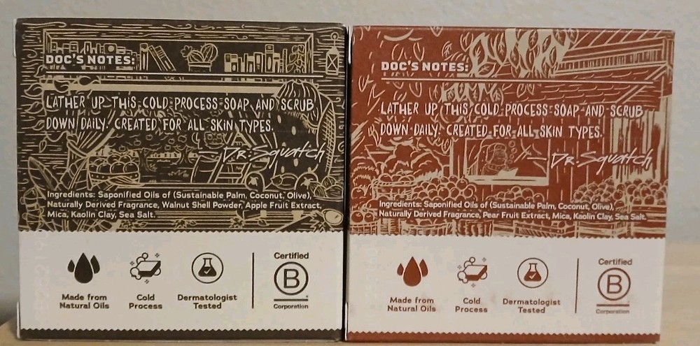 Dr Squatch Limited Edition. Spiked Cider & Flannel Forest