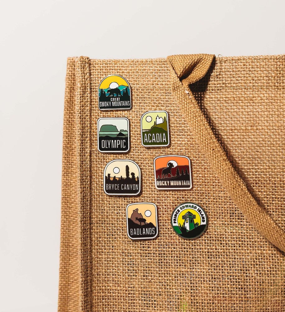 Peru Enamel Pin