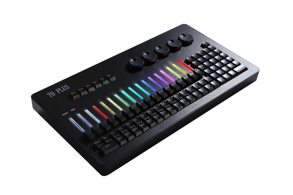 T0 PLUS Lighting Console Stage DMX512 Controller LED DJ Lighting Mini Console