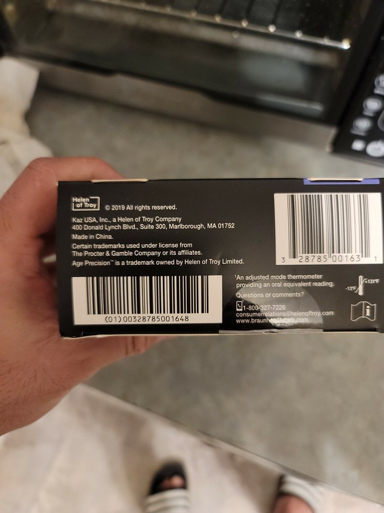 Braun 3-in-1 No Touch Thermometer