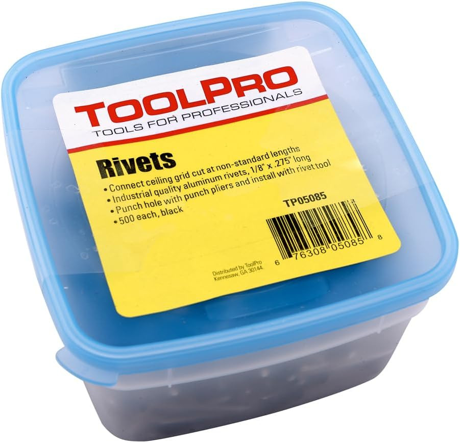 Pop Rivets for Ceilings, 1/8"