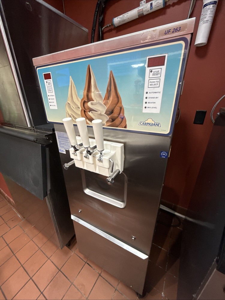 Carpigiani 263 Soft Serve Single Phase Air Cooled Ice Cream Machine