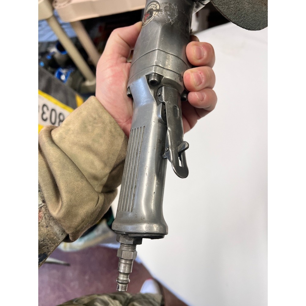 7" Right Angle Sander Tool Grinder Pneumatic Powered Tool Sanding Disc