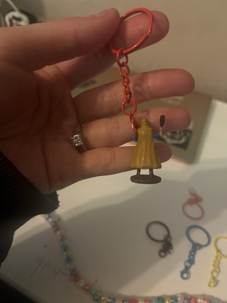Holly the heroic keychain