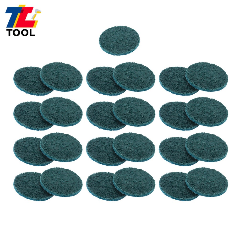 25 Pack Surface Conditioning Quick Change Discs 2" Fine Prep Pad Discs