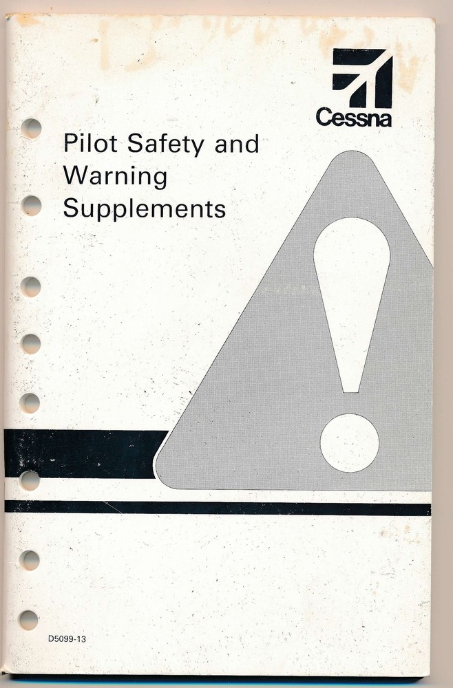 Cessna 172P Manual + Supplement 1982