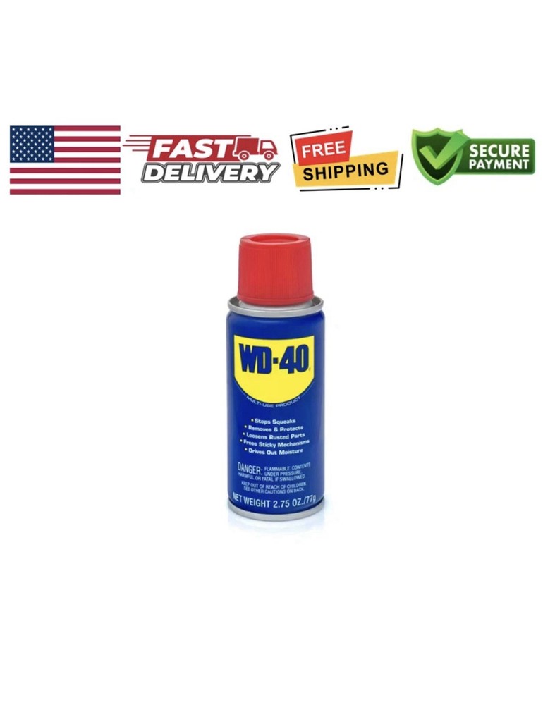 WD-40 2.75 oz Multi-Use Lubricant Spray Handy Can - Multi-Purpose Solution
