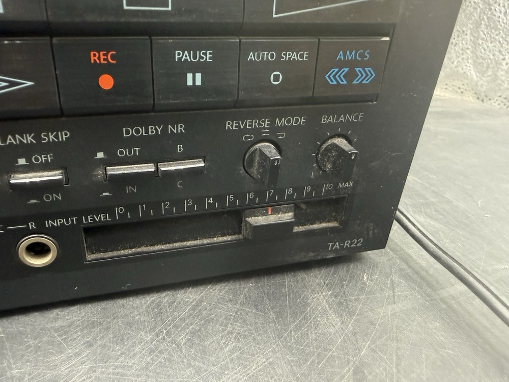 Onkyo TA-R22 Auto Reverse Cassette Deck - TESTED