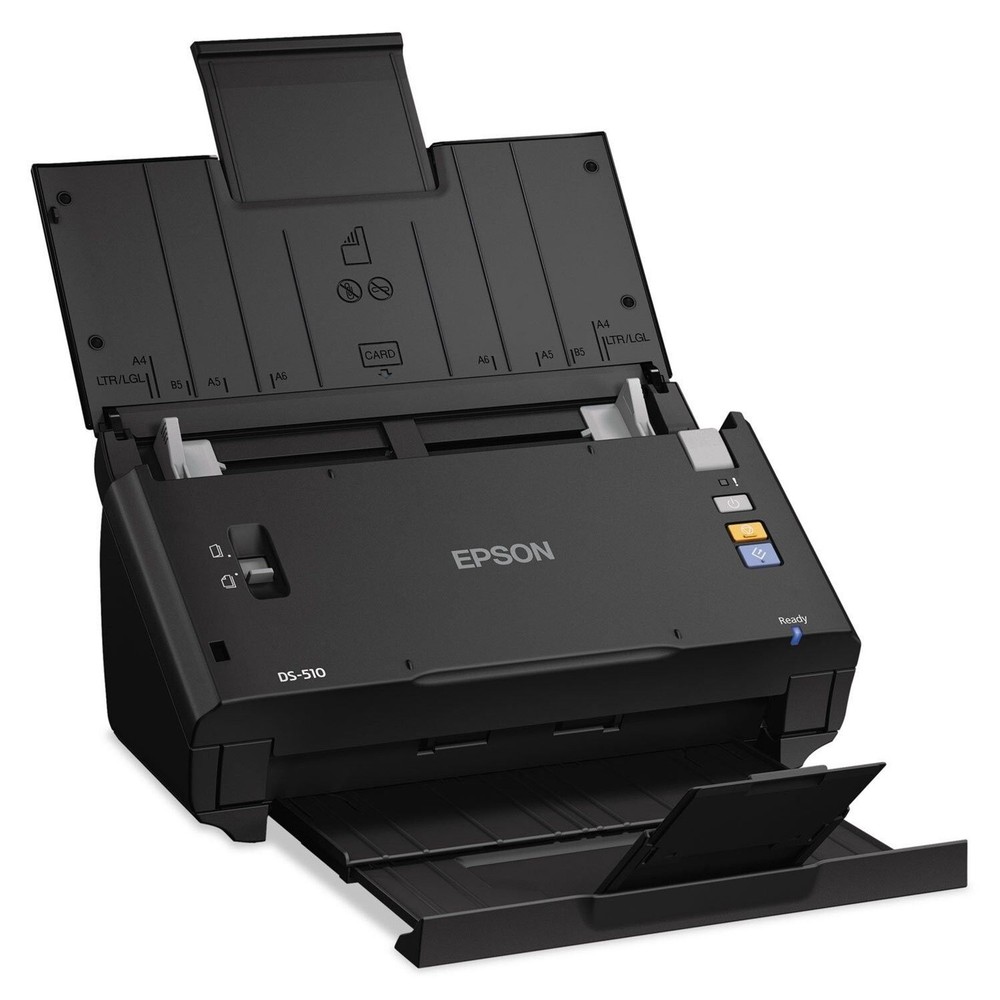 Epson WorkForce DS-510 Color Scanner Desktop Document Bundle🛡️eBay Refurbished