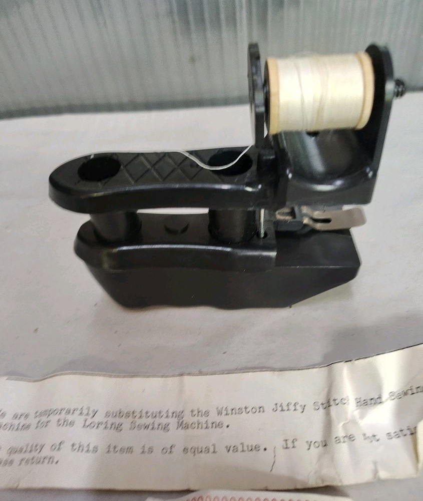 Vintage NK Morris Hemmer Button Sewer Stitcher No Box