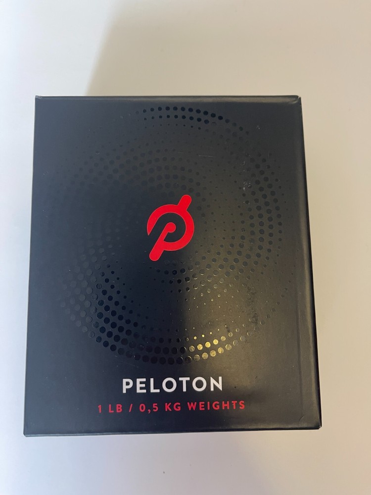 New Peloton 1lb weights ~  2 Pack ~ Black