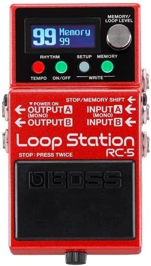 Boss RC-5 Loop Station Looper Guitar Effects Pedal Numerous Rhythm Patterns