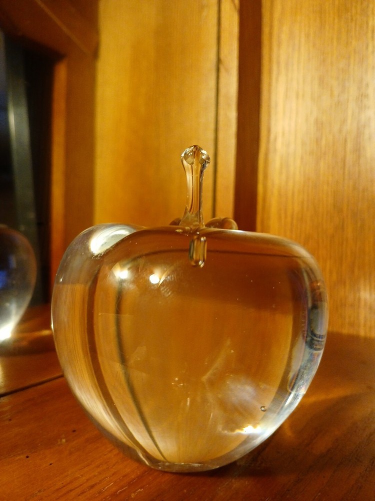 Susan G Komen Glass Apple