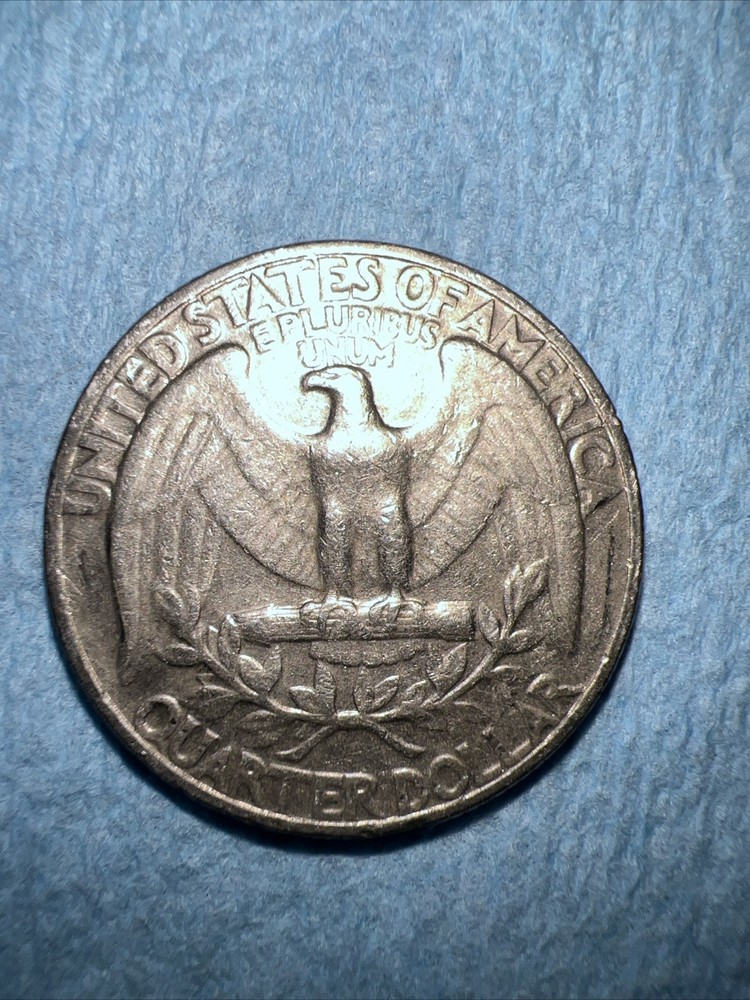 1969 Washington Quarter No Mint Mark, Rim Errors, Embossing Errors.