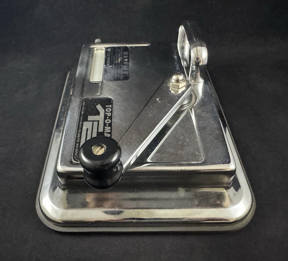 Vintage Top-O-Matic T2 Cigarette Rolling Machine