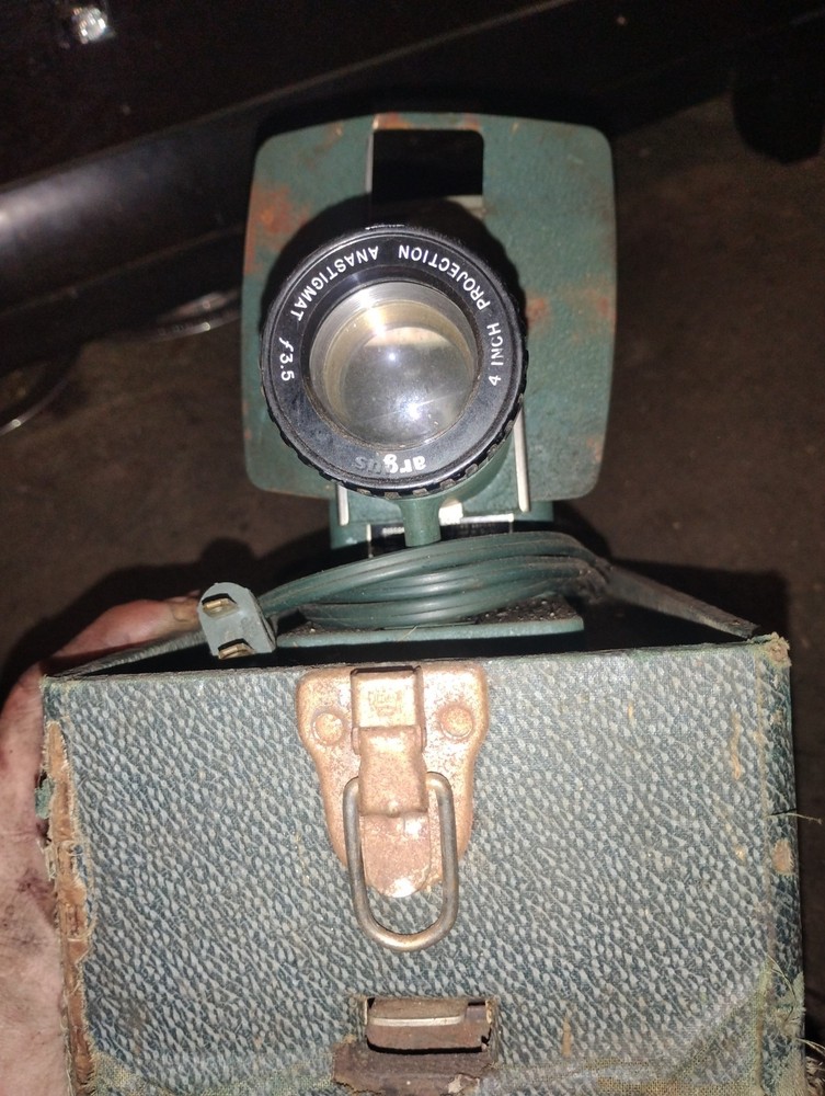 Vintage Argus 300 Slide Projector Tested Working