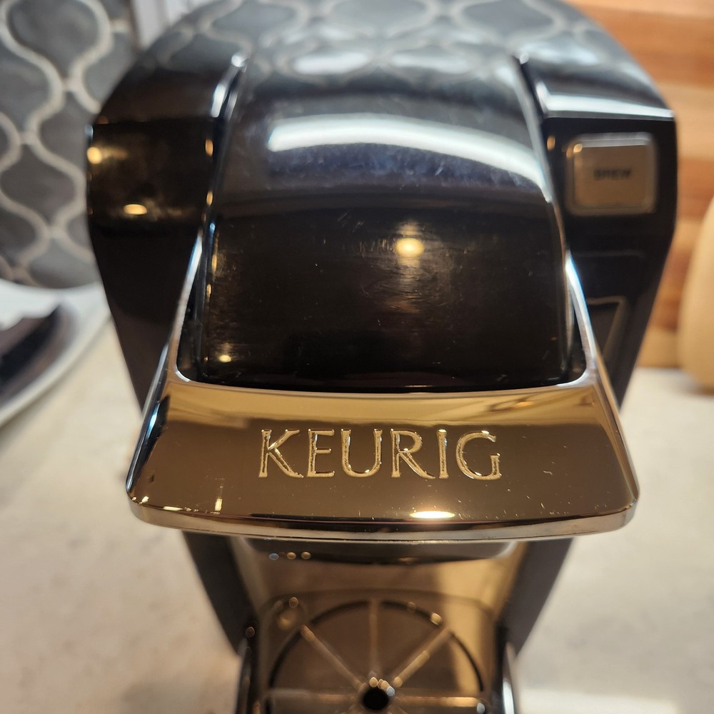 Keurig Black & Silver K-Mini Single Serve Coffee Maker Cleaned and Tested